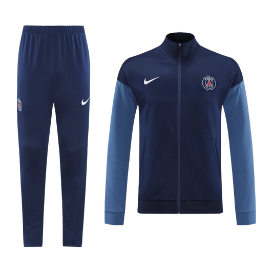 Tenue d'entraînement PSG 25/26 (veste + pantalon) bleu marine