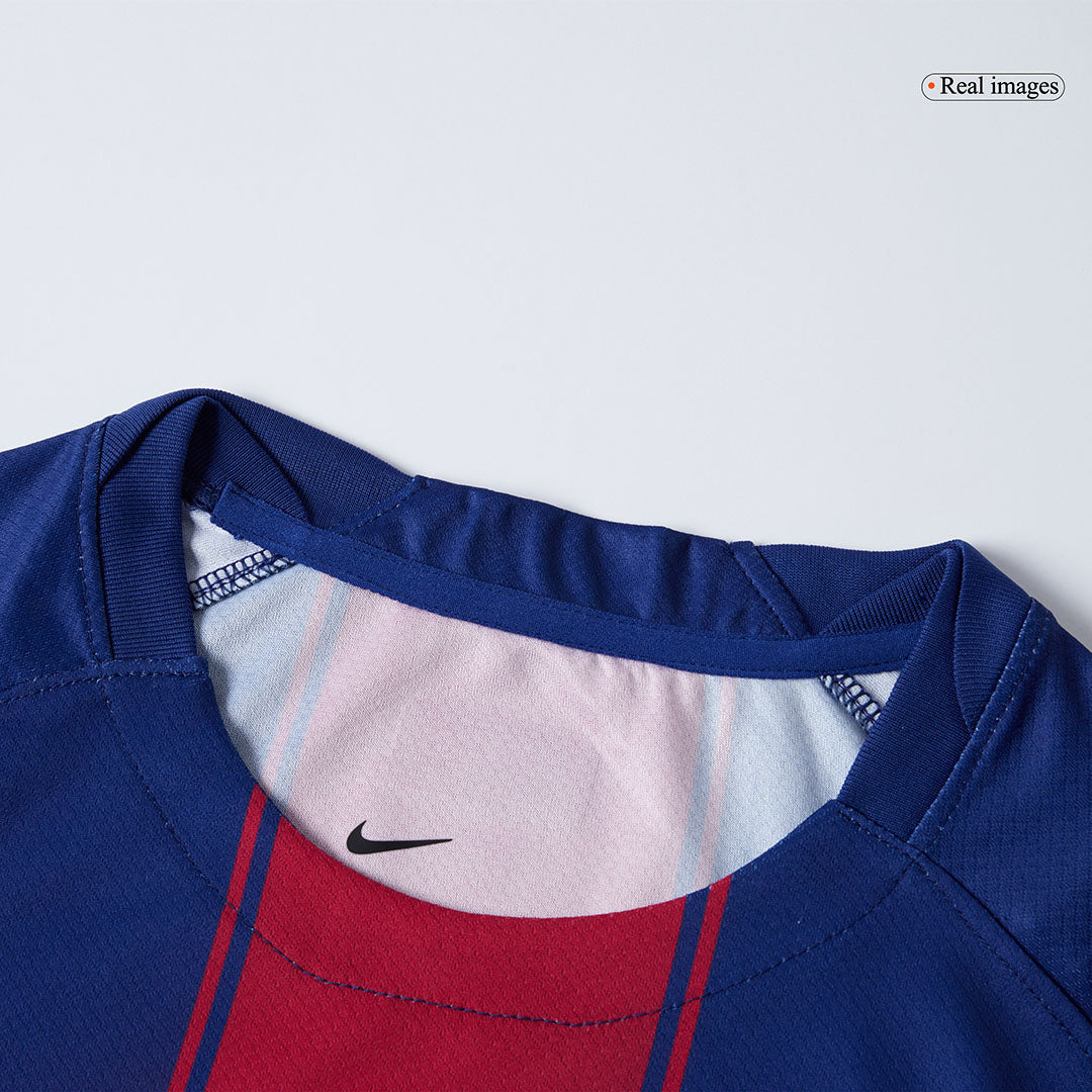 ROONY #19 Barcelone Domicile Maillot 2025/26 Rouge et Bleu - UCL - Super